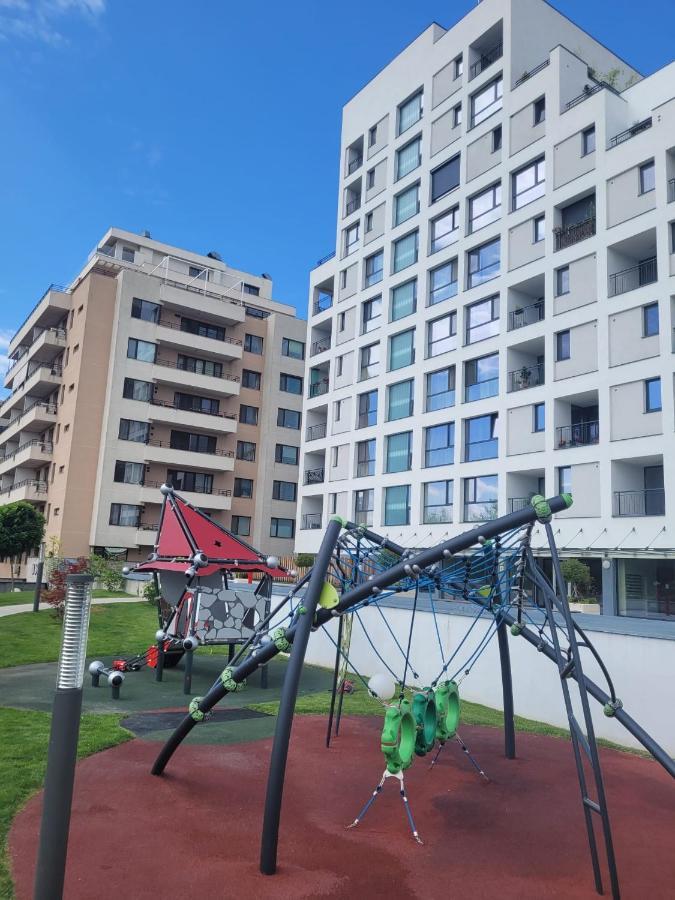 Apartment In Bucharest, Baneasa Green Area Buitenkant foto